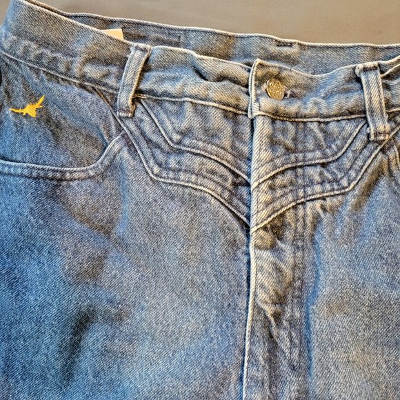 Womens Vtg Jewells Classic Bottoms High Waist Western Mom Jeans Sz 15x29 - Picture 3 of 8